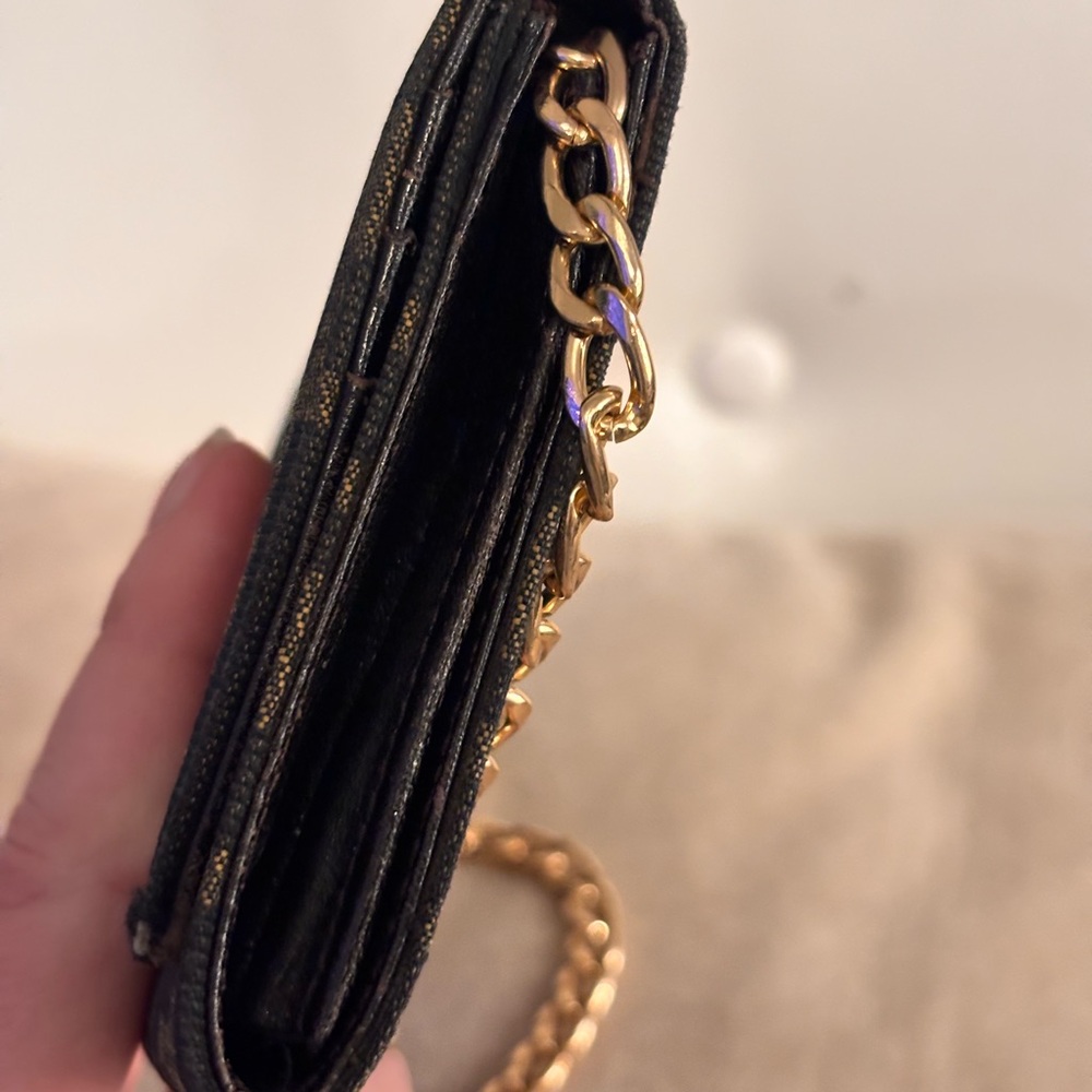FENDI FF Zucca Black & Brown Monogram Continental Wallet - Picture 15 of 15